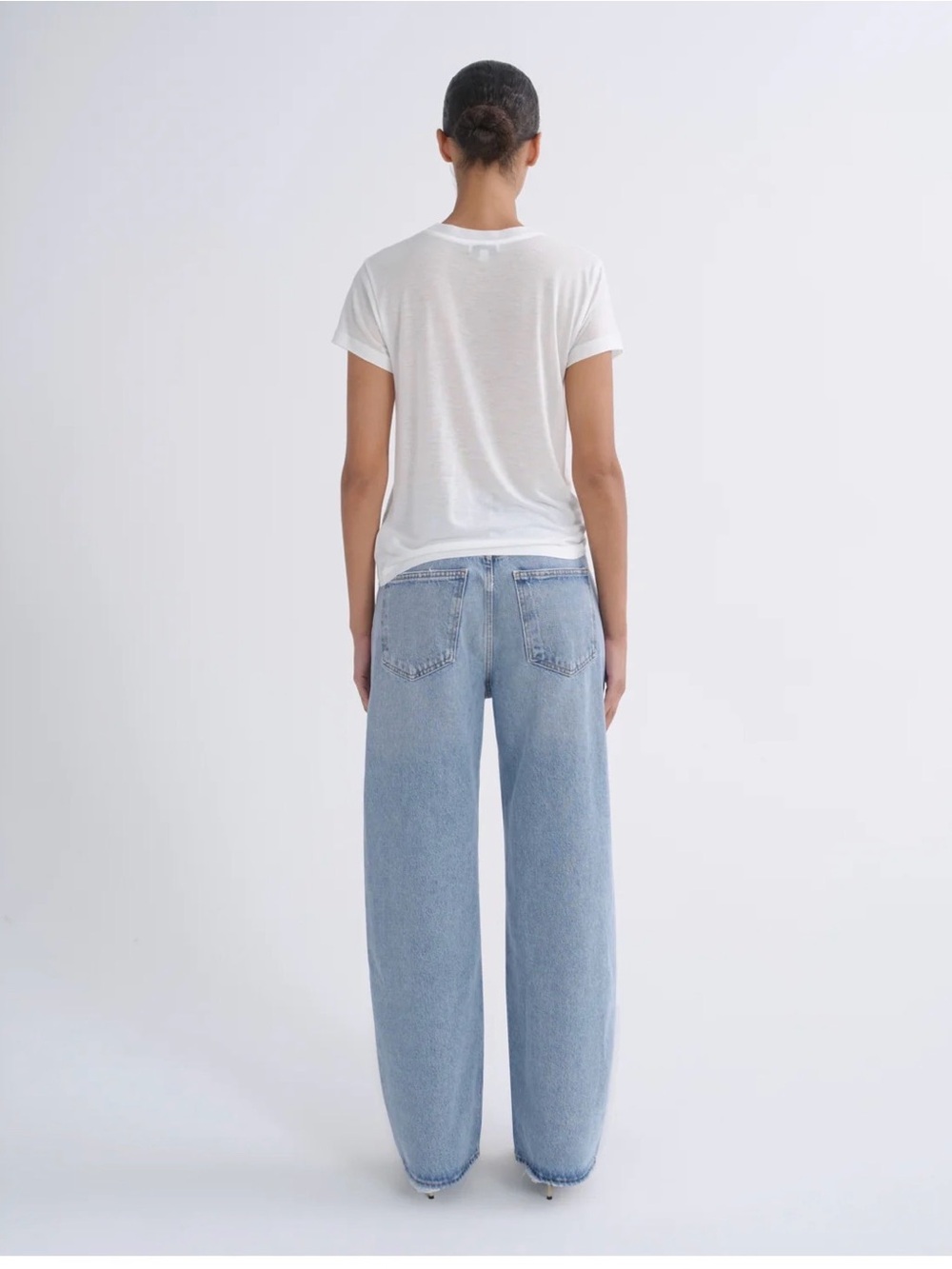 Agolde Low Curve Jeans barrel wide leg Size 28 In Force - Picture 3 of 12